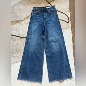 rag & bone Flexi Sofie Wide-Leg Jean size 25
